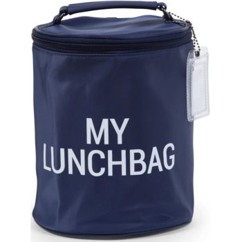 Childhome My Lunchbag Navy White Geanta Termoizolanta Pentru Mancare