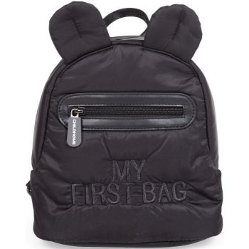 Childhome My First Bag Puffered Black Rucsac Pentru Copii
