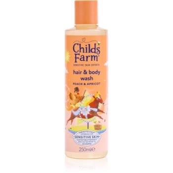 Childs Farm Hair & Body Wash Emulsie de curatare pentru corp și păr pentru copii