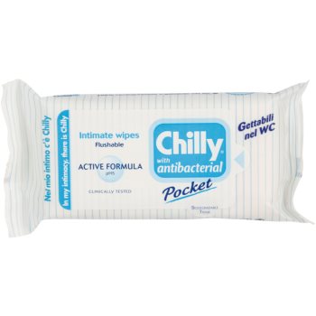 Chilly Intima Antibacterial servetele umede pentru igiena intima Chilly