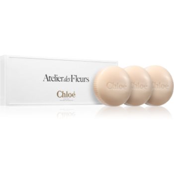 Chloé Atelier des Fleurs Trio Soap sapun delicat produs parfumat pentru femei Set