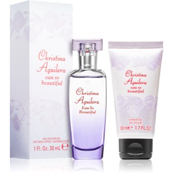 Christina Aguilera Eau So Beautiful set cadou pentru femei Aguilera