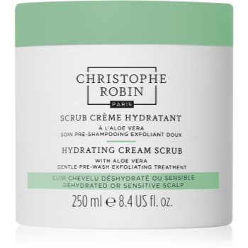 Christophe Robin Hydrating Cream Scrub exfoliant hidratant pentru par si scalp accesorii imagine noua
