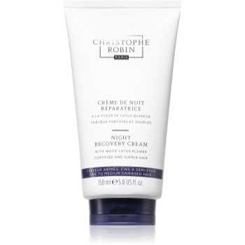 Christophe Robin Night recovery light cream crema regeneratoare de noapte pentru păr