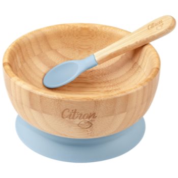 Citron Bamboo Bowl castron cu ventuză