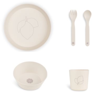 Citron Bio Based Tableware Set serviciu de masă pentru copii