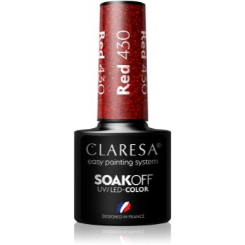 Claresa SoakOff UV/LED Color Rainbow Explosion lac de unghii sub forma de gel