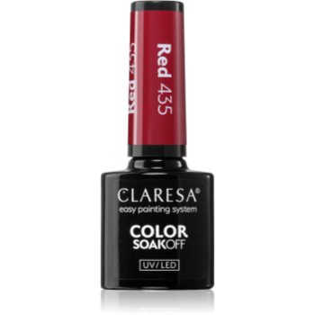 Claresa SoakOff UV/LED Color Warm Feelings lac de unghii sub forma de gel