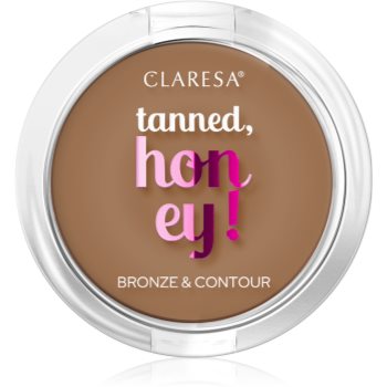 Claresa Tanned, Honey! bronzer și pudră pentru contur