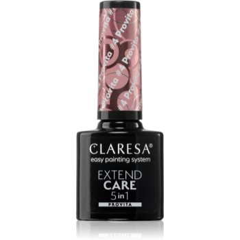 Claresa Extend Care 5 in 1 Provita baza gel pentru unghii efect regenerator