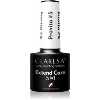 Claresa Extend Care 5 in 1 Provita baza gel pentru unghii efect regenerator