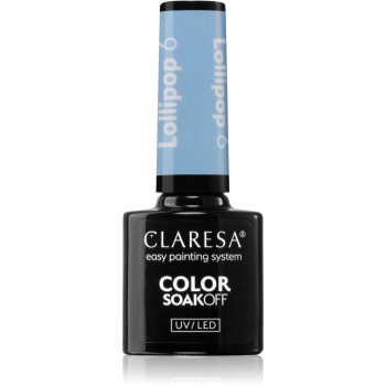 Claresa SoakOff UV/LED Color Lollipop lac de unghii sub forma de gel