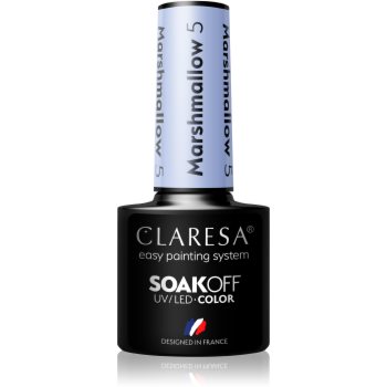 Claresa SoakOff UV/LED Color Marshmallow lac de unghii sub forma de gel