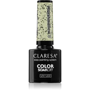 Claresa SoakOff UV/LED Color Marshmallow lac de unghii sub forma de gel