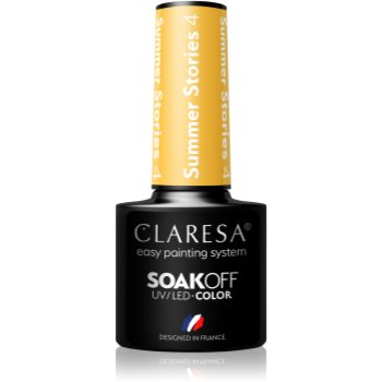 Claresa SoakOff UV/LED Color Summer Stories lac de unghii sub forma de gel