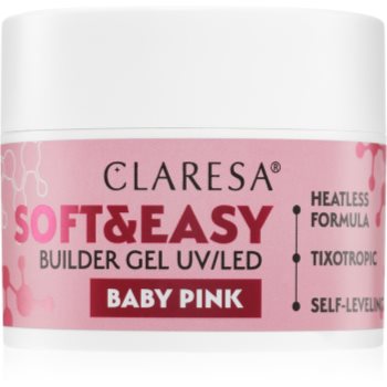 Claresa Soft&Easy Builder Gel gel de bază pentru unghii