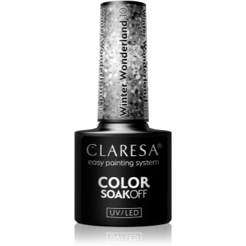 Claresa SoakOff UV/LED Color Winter Wonderland lac de unghii sub forma de gel