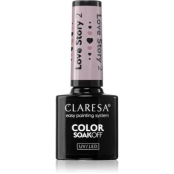 Claresa SoakOff UV/LED Color Love Story lac de unghii sub forma de gel