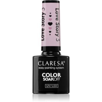 Claresa SoakOff UV/LED Color Love Story lac de unghii sub forma de gel