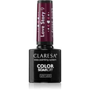 Claresa SoakOff UV/LED Color Love Story lac de unghii sub forma de gel