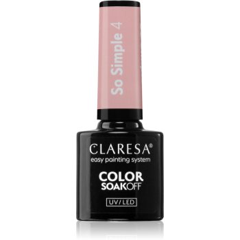 Claresa SoakOff UV/LED Color So Simple lac de unghii sub forma de gel