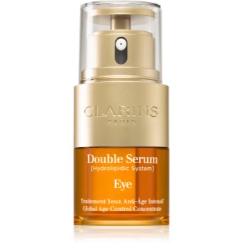 Clarins Double Serum Eye Crema anti-rid pentru zona ochilor cu efect de nutritiv