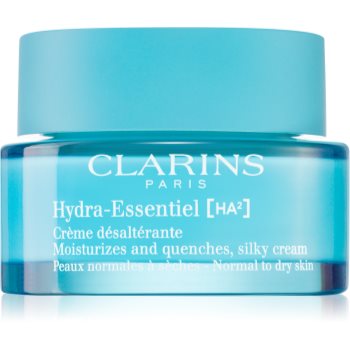 Clarins Hydra-Essentiel [HA²] Silky Cream Crema de zi pentru fermitate si hidratare cu acid hialuronic