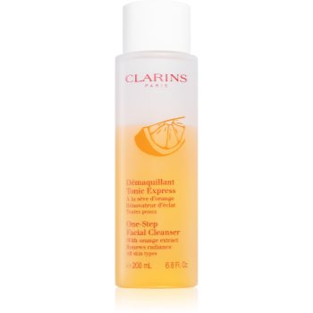 Clarins CL Cleansing One-Step Facial Cleanser demachiant facial și tonic facial Clarins