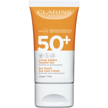 Clarins Dry Touch Sun Care Cream Crema Cu Protectie Solara 50+