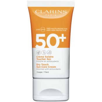 Clarins Dry Touch Sun Care Cream Crema Cu Protectie Solara 50+