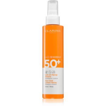 Clarins Sun Care Lotion Spray Spray Protector Pentru Plaja Spf 50+