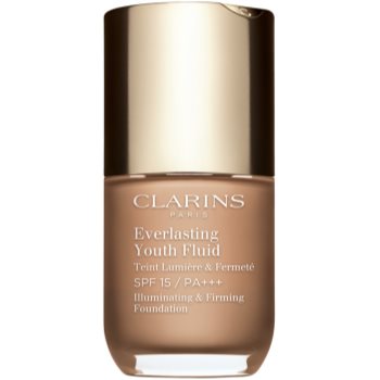 Clarins Everlasting Youth Fluid Foundation make-up pentru luminozitate SPF 15