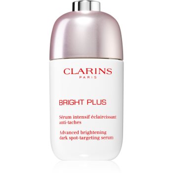 Clarins Bright Plus Advanced dark spot-targeting serum ser facial cu efect iluminator impotriva petelor intunecate Clarins imagine noua 2022 scoalamachiaj.ro