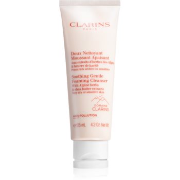 Clarins Soothing Gentle Foaming Cleanser crema de curatare sub forma de spuma pentru netezirea pielii