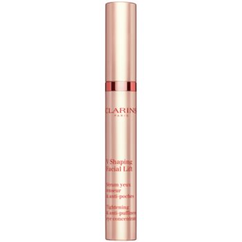 Clarins V Shaping Facial Lift Tightening & Anti-Puffiness Eye Concentrate ser concentrat impotriva cearcanelor accesorii imagine noua