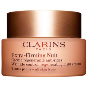 Clarins Extra-Firming Night cremă de noapte pentru fermitate cu efect de regenerare pentru toate tipurile de ten