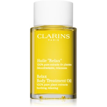 Clarins Tonic Body Treatment Oil ulei de corp relaxant cu extract de plante Clarins imagine noua