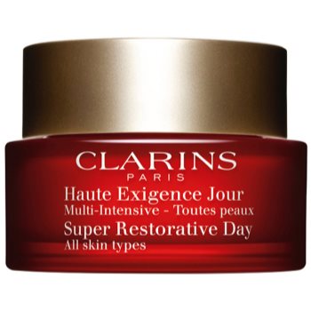 Clarins Super Restorative Day crema de zi pentru fermitate pentru toate tipurile de ten