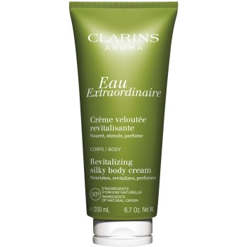 Clarins Eau Extraordinaire Revitalizing Silky Body Cream crema de corp nutritiva pentru piele mixta spre grasa clarins