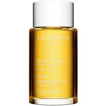 Clarins Tonic Body Treatment Oil ulei de corp relaxant cu extract de plante accesorii imagine noua