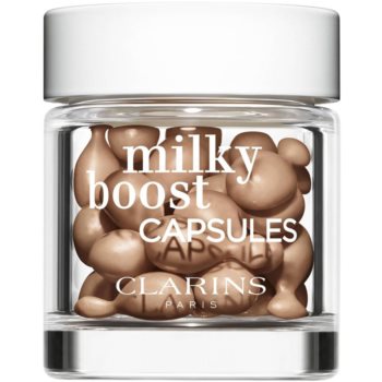Clarins Milky Boost Capsules make-up pentru luminozitate capsule accesorii imagine noua