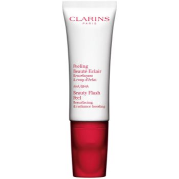 Clarins Beauty Flash Peel exfoliant pentru a netezi pielea și de nutriție pentru iluminare instantanee