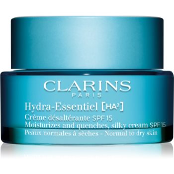Clarins Hydra-Essentiel [HA²] Silky Cream SPF 15 cremă hidratantă mătăsoasă SPF 15