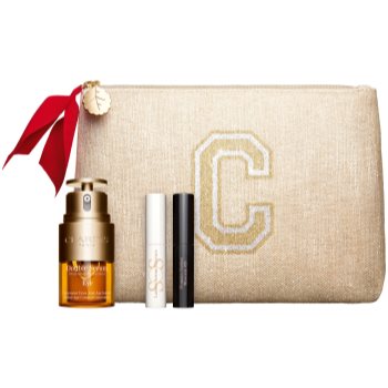 Clarins Double Serum Eye Collection set cadou de Crăciun (zona ochilor)