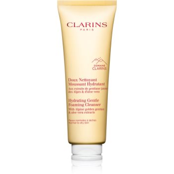 Clarins Cleansing Hydrating Gentle Foaming Cleanser spuma de curatat cu efect de hidratare