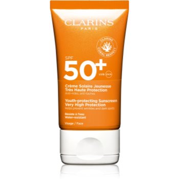 Clarins Sun Care Youth-protecting Sunscreen Crema De Soare Pentru Fata Spf 50+