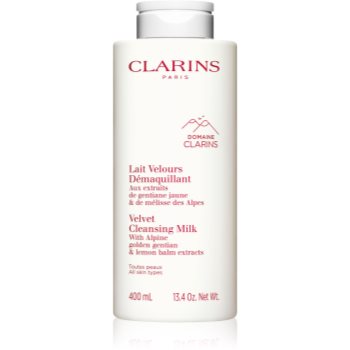 Clarins Cleansing Velvet Cleansing Milk Lapte Demachiant Delicat Pentru Toate Tipurile De Ten