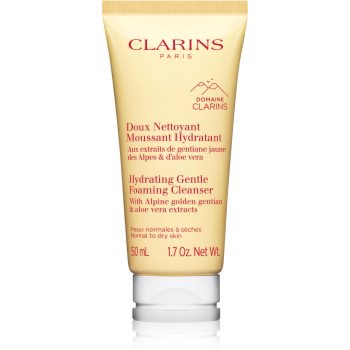 Clarins Cleansing Hydrating Gentle Foaming Cleanser spuma de curatat cu efect de hidratare