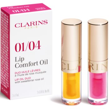 Clarins Lip Comfort Oil Duo set cadou