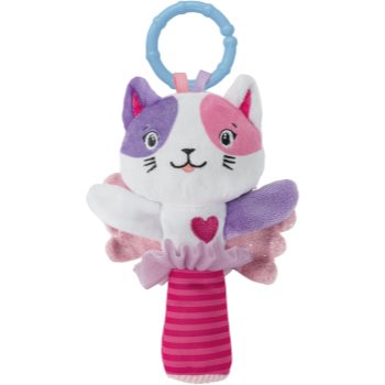 Clementoni Baby Lovely Cat Rattle jucărie zornăitoare pentru nou-nascuti si copii